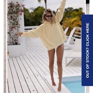 Parke butter sweatshirt NWOT